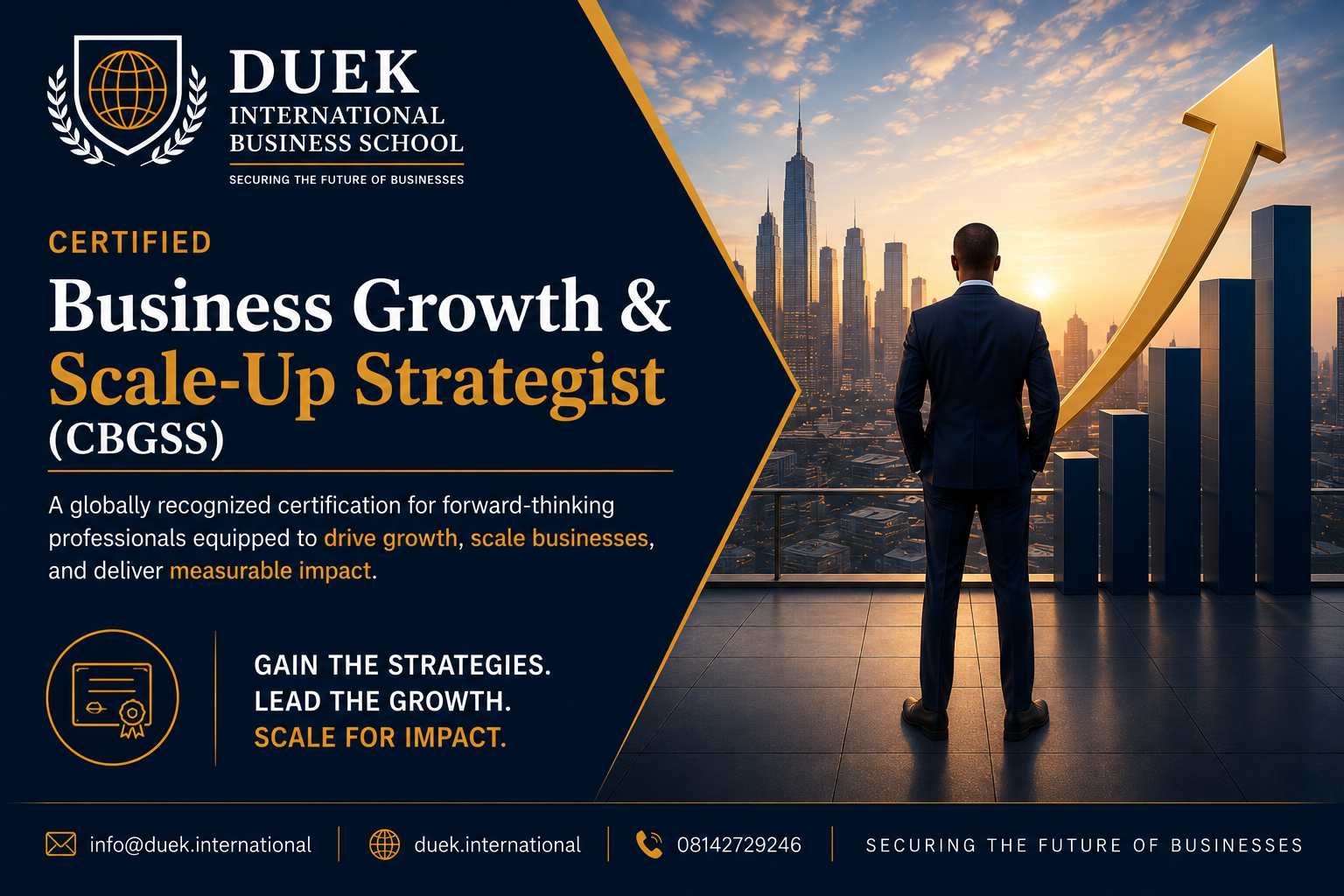 Certified Business Growth & Scale-Up Strategist (CBGSS)