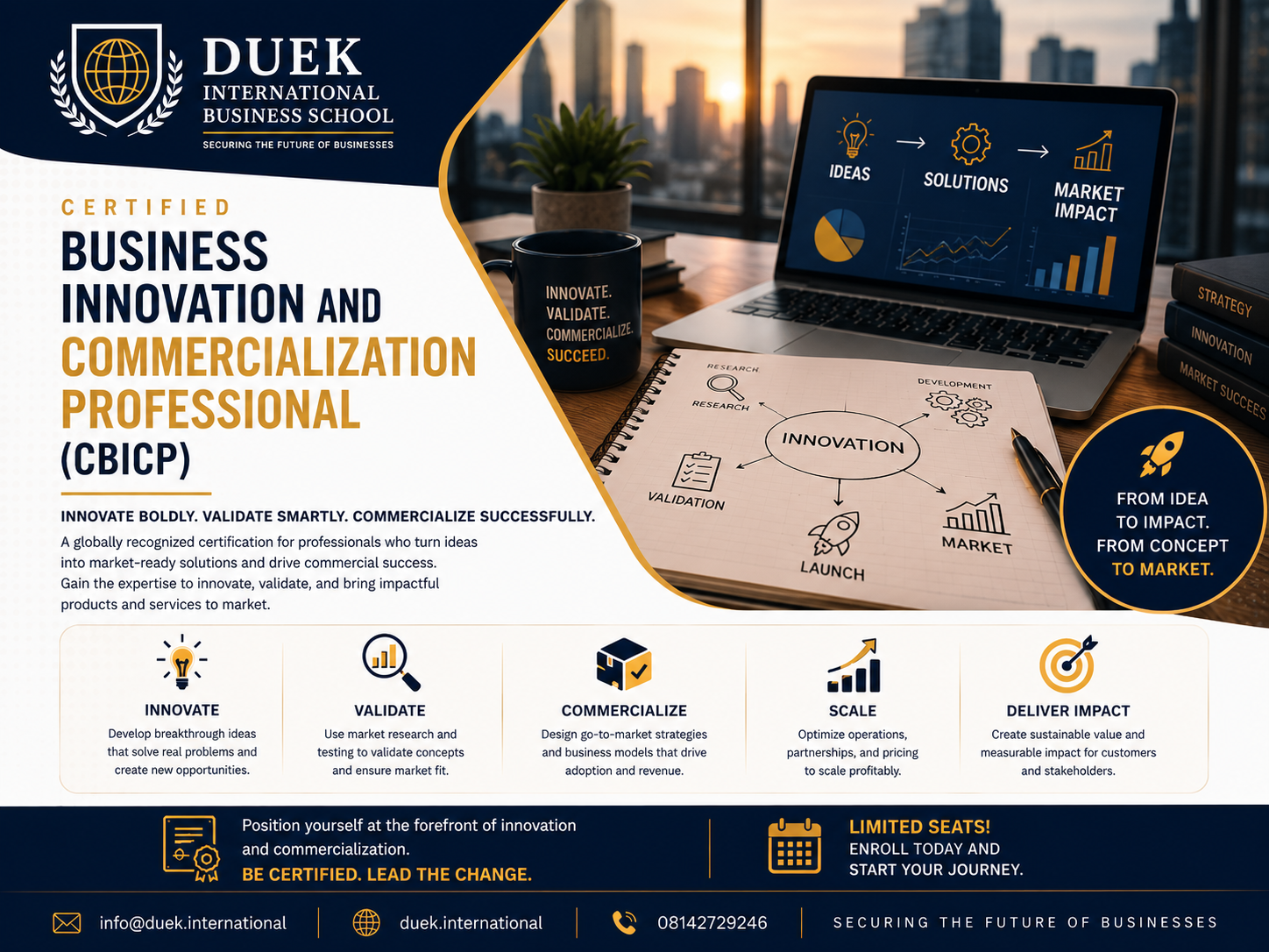 Certified Business Innovation & Commercialization Professional (CBICP)